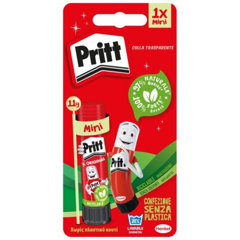 Pritt Colla Stick 11g in Blister  Non Tossica  Facile Applicazione  Cancelleria