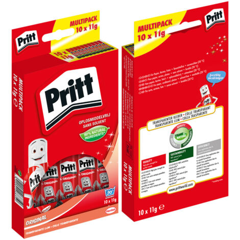 Pritt Klebestift PS4BF 11g Kunststoffhülse 10 St./Pack.