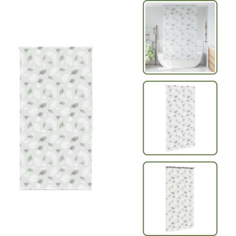 Privacidad en baño - vidaXL Estor enrollable para ducha 140x240 cm tela ancho 136 cm - Persiana de ducha