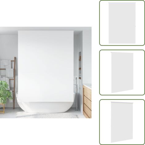 Privacidad en ducha - vidaXL Estor enrollable para ducha tela 150x240 cm ancho 146 cm - Persiana de tela