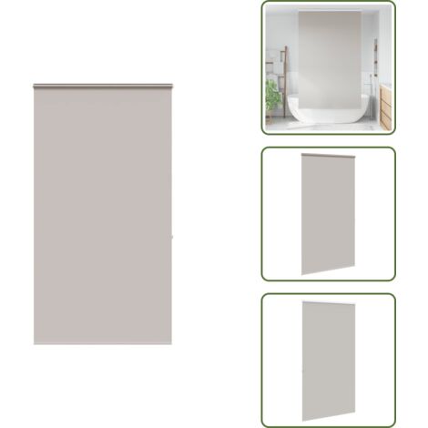 Privacy doccia - vidaXL Tenda a Rullo per Doccia Cassonetto 140x240cm Larghezza Tessuto - Tenda doccia per bagno