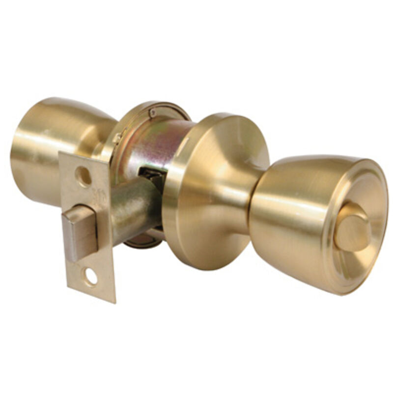 Bouton de verrouillage à coupelle en laiton mat mod. 602 11120 ami