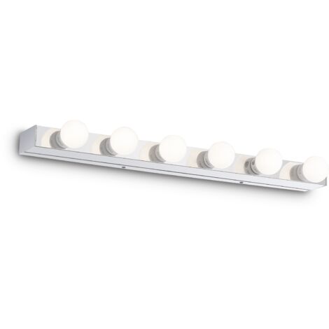 PRIVE' AP6 CROMO LAMPADA APPLIQUE - IDEAL LUX 045627