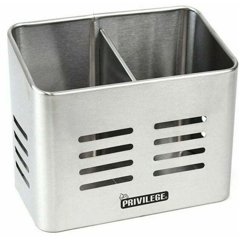 

Bote para Utensilios de Cocina Acero inoxidable (16 X 9 x 13 cm) - Privilege