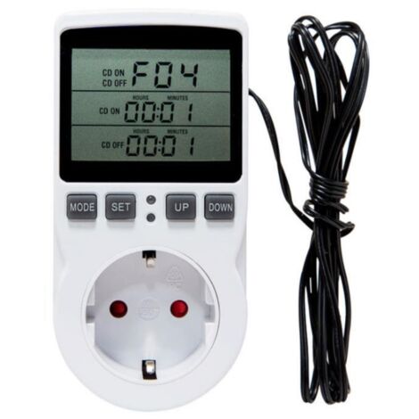 Prix ​​Thermostat, Prix Minuteur Digital, Prix Programmable Digitale avec Sonde, Minuterie Numérique Programmable, Prix Thermostat chauffage pour Serre, Aquarium