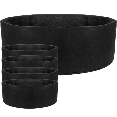 Confezione Da 20 Sacchetti Per Coltivazione Di Verdure, Da Giardino, In Tessuto Non Tessuto Traspirante, Con Manici Per Interni Ed Esterni, Per - Foto 2