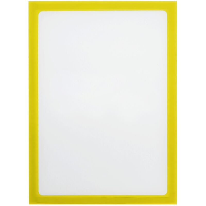 Image of Cornice magnetica flessibile gialla A4 perfetta per cartelli magnetici - Prixprime