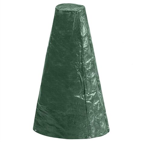 PrixPrime - Cubierta cónica impermeable para estufa de exterior de 85x85x140 cm