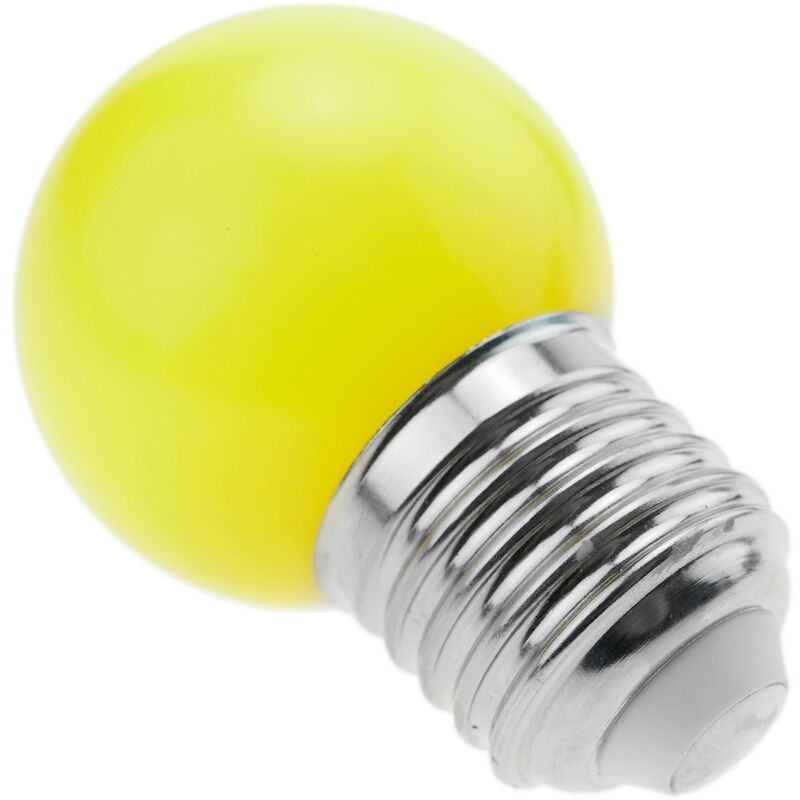Lampadina a led E27 230VAC 1,5W 65x45mm G45 luce