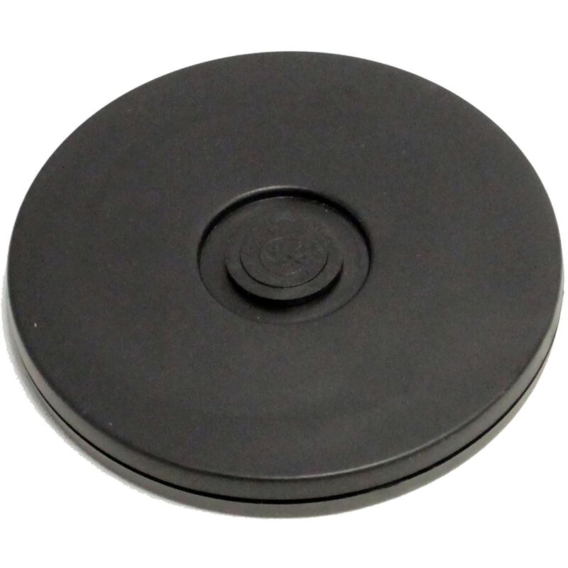 Image of Prixprime - Piattaforma girevole manuale (diametro 100 mm e altezza 12 mm) di colore nero