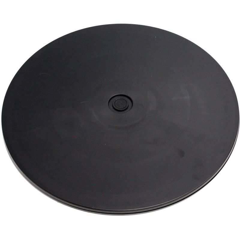 Image of PrixPrime - Piattaforma girevole manuale (diametro 306 mm e altezza 12 mm) di colore nero