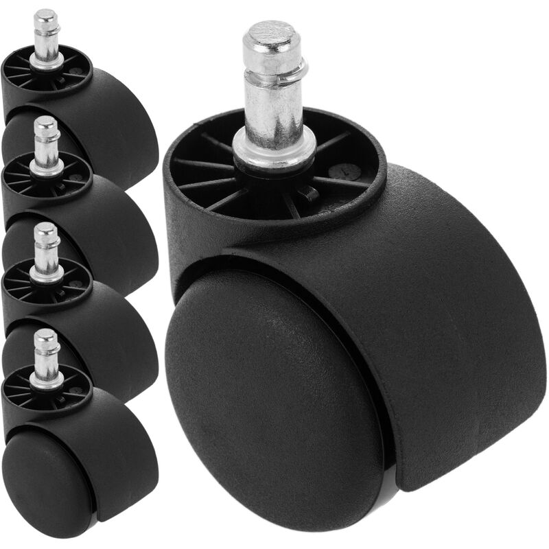 Rotella rotella in nylon e pvc senza freno 50 mm