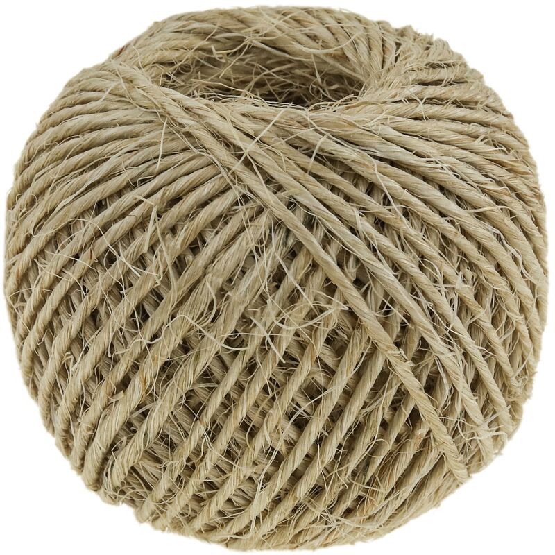 PrixPrime - Sfera di sisal di 1 filo di 30 m x 2