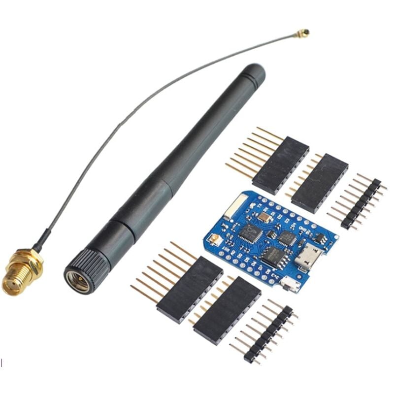 Tlily - Pro 16M Octets Connecteur D'Antenne Externe NodeMCU Basé ESP8266 CP2104 Carte de DéVeloppement wifi pour