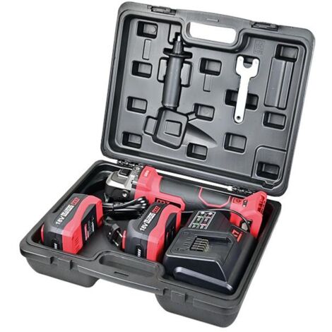 PRO 18V 5Ah 125 MM M7 Smerigliatrice angolare PACCHETTO, CARICABATTERIE + BATTERIE