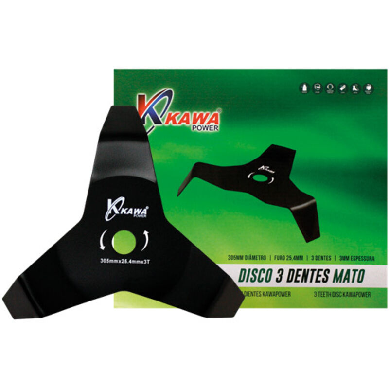 Kawapower - Pro 3 Point Blade Disc 3.05X3.0 For Brushcutter