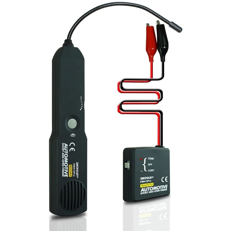 Memkey - Pro Automotive Short and Open Finder Circuit Tester Wire Tracker Circuit Finder Détecteur de court-circuit dc 6-42 v Outil de détection de