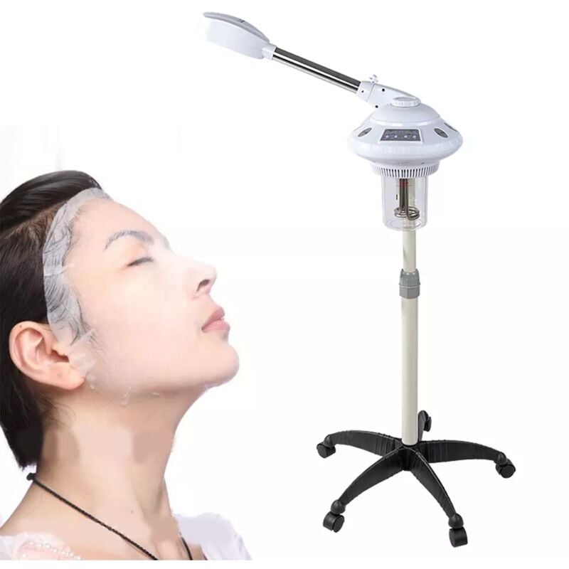 Senderpick - Pro Barbershop Facial Steamer Stand Ozone & Aroma Steam Beauty Salon Spa Clean