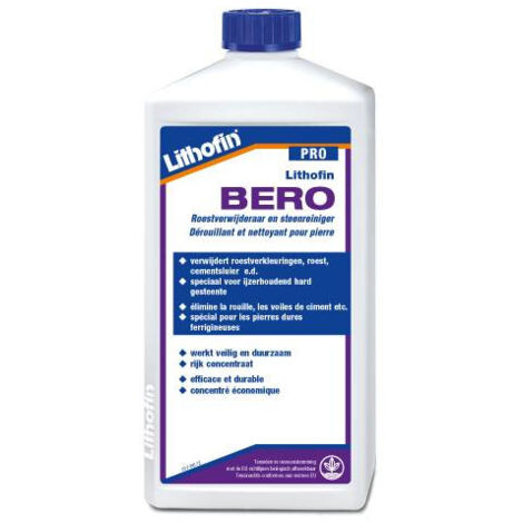 PRO BERO - Élimination durable de la rouille - Lithofin - 1 L