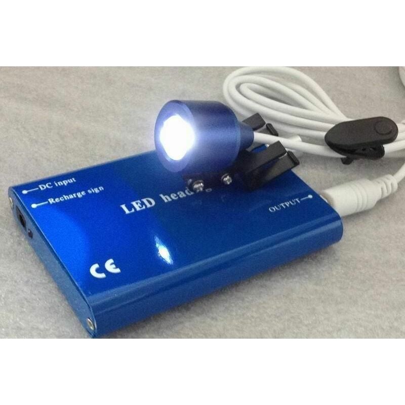 Image of Pro Dental-Projektor LED-Lampe Head Light für Dental-Lupe 240V