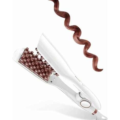 ALMI Pro Fer à Boucler, Fer à Friser avec Cordon Pivotant 360°, Cheveux curleur 5 Réglages de Température(140 ° C 220 ° C), Cheveux Styling Outils Convient aux débutants, Coffre-fort et anti-brûlure