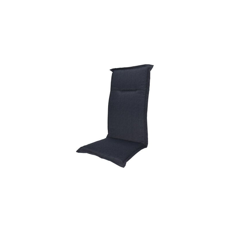 Coussin pour fauteuil de jardin gris imperméable 120x50x6cm - Gris