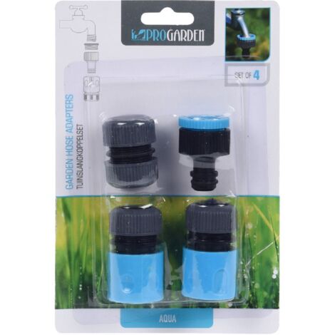 Pro Garden Tuinslangadaptateur Set 4-delig