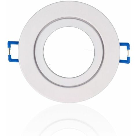 PRO LED SPE21 - Porta faretto rotondo da incasso diam.84mm, Bianco (senza portalampada)