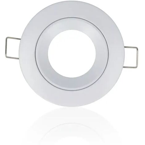 PRO LED SPE6 - Porta faretto rotondo da incasso diam.79mm, GU10, Bianco (Gamma Lusso)