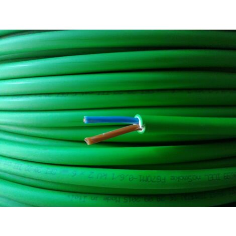 Pro meter kabel fg16om16 mehrpolig fg16 grn 2 leiter 6mmq ohne gelbgrn fg7om1-2x6 fg16om16-2x6