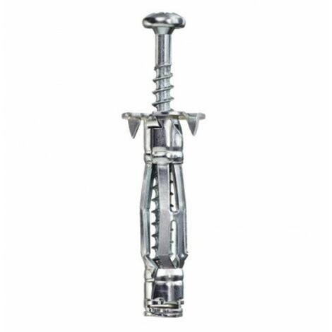 PRO-PACK - 100 Metall-DÃ¼bel mit Expanding Ã˜ 6 x 34 mm mit M6 Schraube MOLLY - M18000PB-XJ