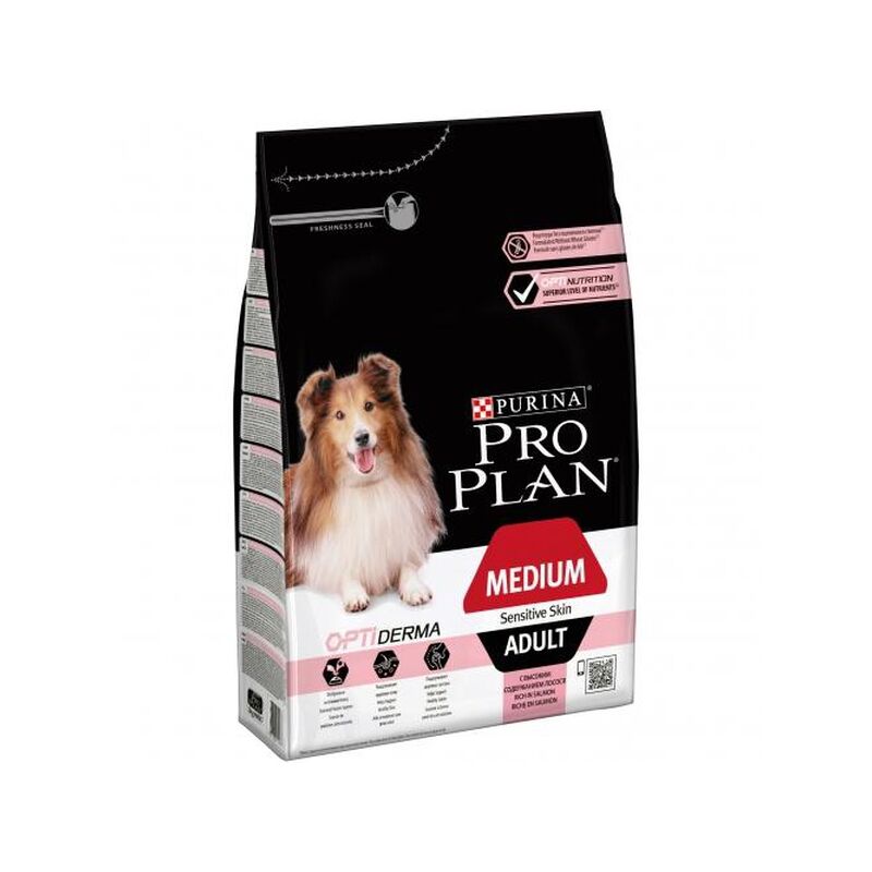

Mediano OPTIDERMA Salmón 3kg - Pro Plan