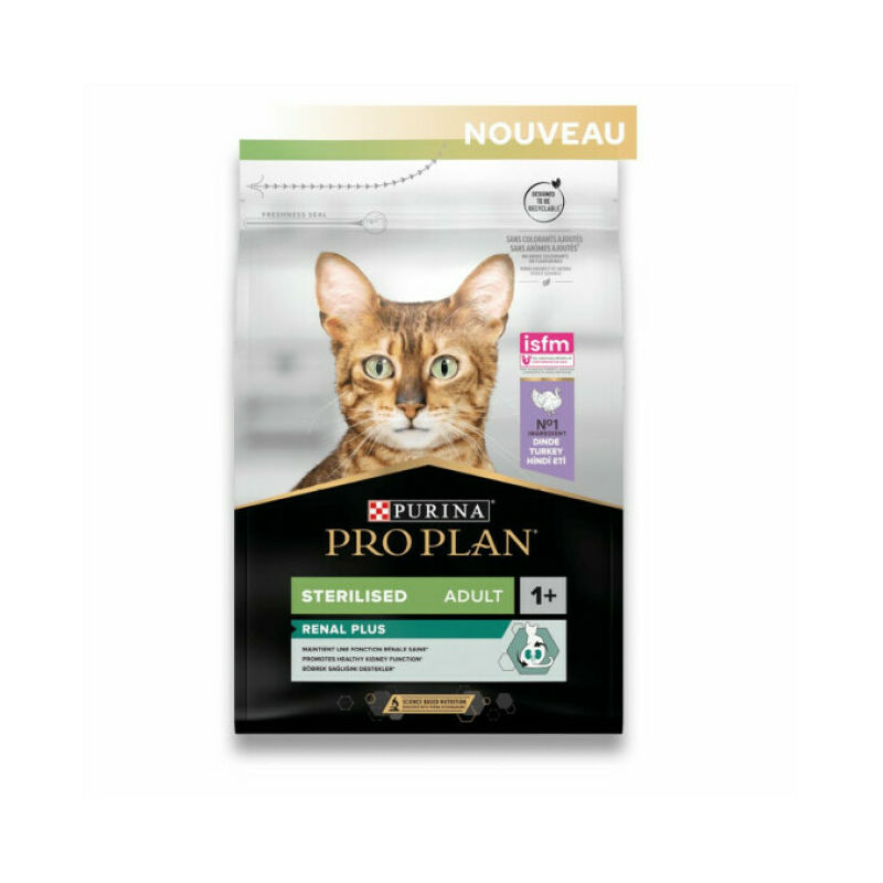 Proplan - Croquettes pour chats Pro Plan Adulte Sterilised Dinde Sac 3 kg