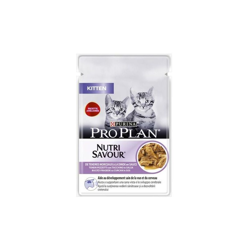 

Gato Kitten Pavo en Salsa 85g - Pro Plan