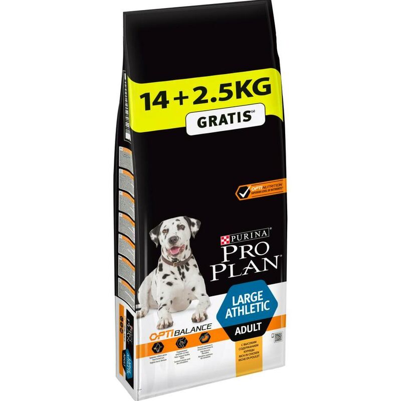 

PROMO Purina Optibalance Adult de Pollo Large Athletic 14kg+2,5kg gratis - Pro Plan