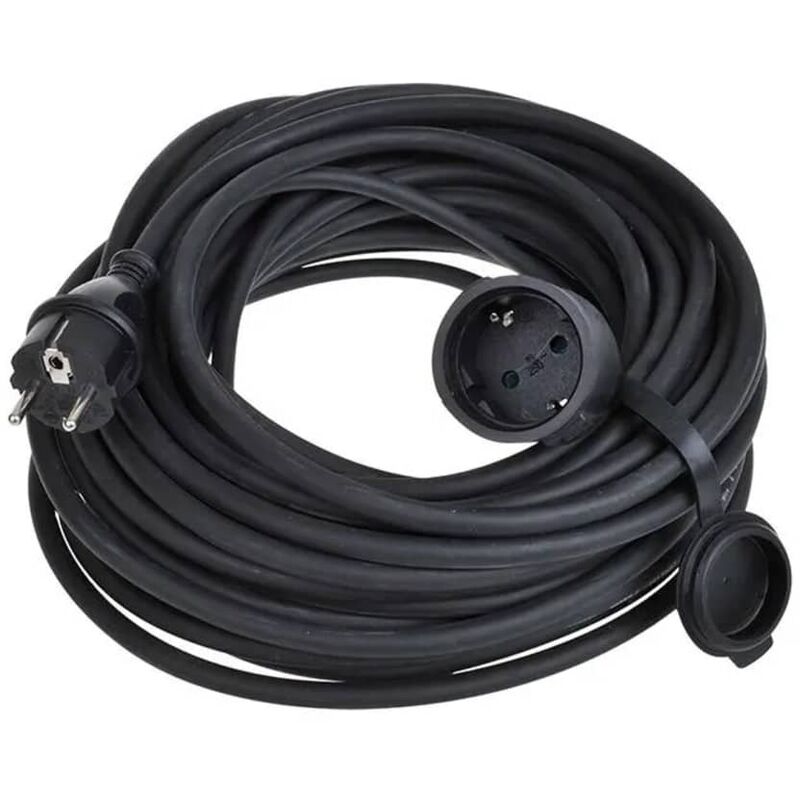 

Pro Plus Cable de extensión Schuko 20 m - Negro