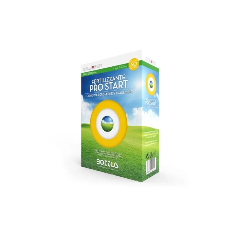 Concime Bottos Pro Start 4kg Fertilizzante Npk 13 24 10 Per Prato