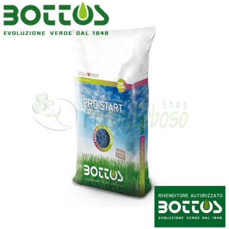 Concime Per Prato Bottos Bio Start 12-20-15 - 25kg Per 1000mq, Fertilizzante Starter Con Fosforo - Foto 3