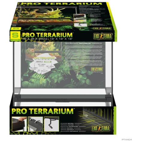 Pro Terrarium de Cristal Exo Terra Pequeño 45x45cm
