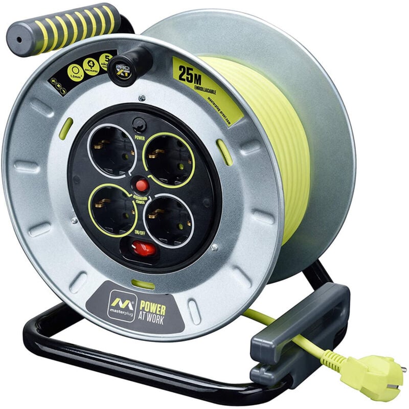 Enrouleur de câble prof. inox 25MTS 3G1.5 4TT proxt