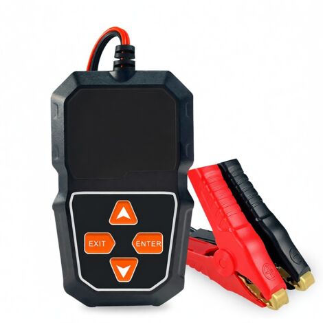 Probador de baterías de coche KW218, prueba de arranque, prueba de carga para baterías de motocicleta de 6 V / baterías de coche de 12 V / baterías de camión.