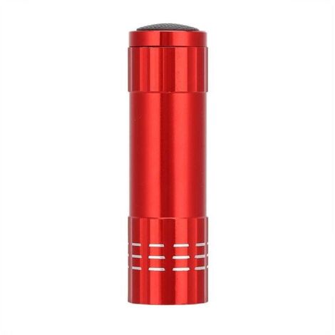 Probador de huevos para incubadoras: lámpara LED de 9 luces, color rojo, para uso avícola en ambientes fríos.