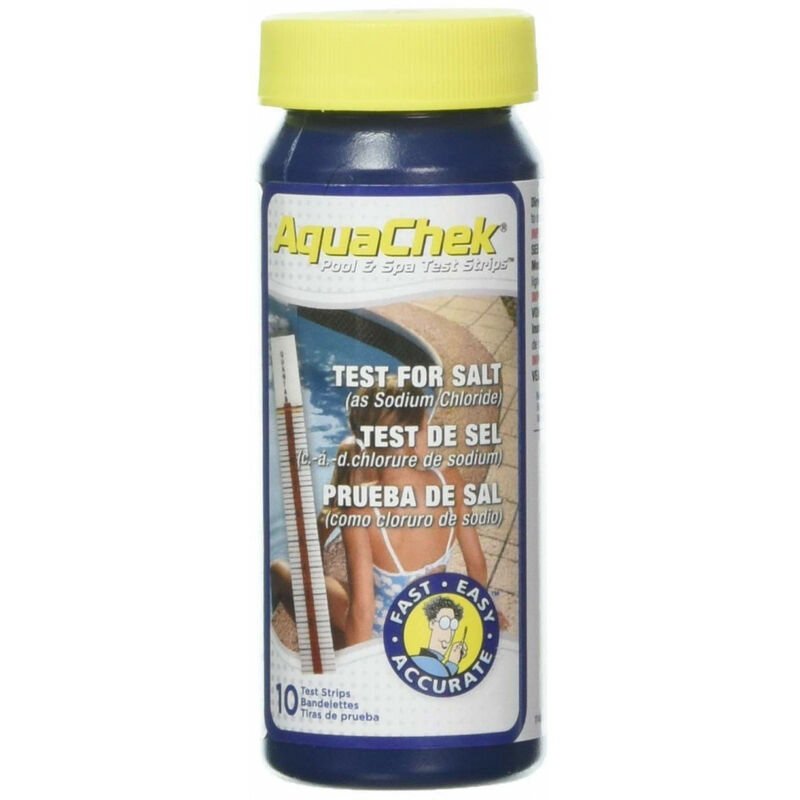

Test de salinidad de la piscina 10 tiras - Aquachek