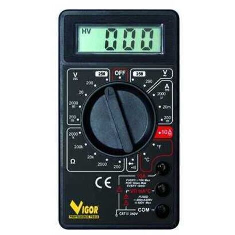 Probador Digital Vigor Sirio 250 Voltios