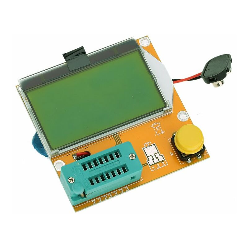 

Probador multifuncional del transistor del contraluz del LCD, metro de la capacitancia del ESR del triodo del diodo,naranja