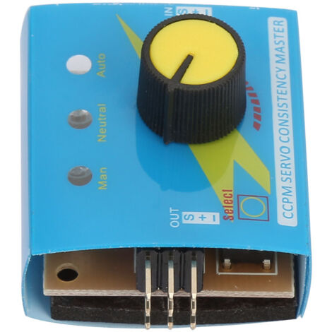 Probador multiservo de 3 canales para motores RC y controladores de velocidad (ESC) con indicador de tres niveles, fuente de alimentación de 4,2-6,0 V CC.