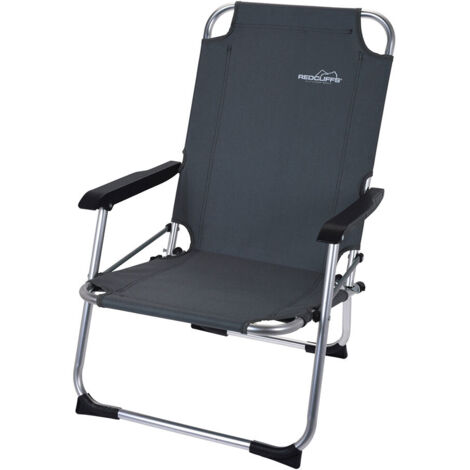 Probuilder Moderne Faltstuhl Grau Aluminium