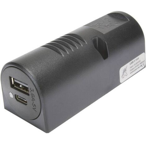 ProCar Montaggio power USB-C/A presa doppia 12 o 24 V/DC