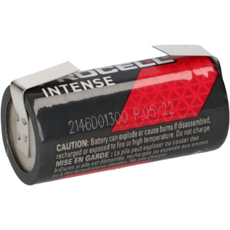 Procell Intense CR123A Lithiumbatterie 3V 1600mAh U-Lötfahne