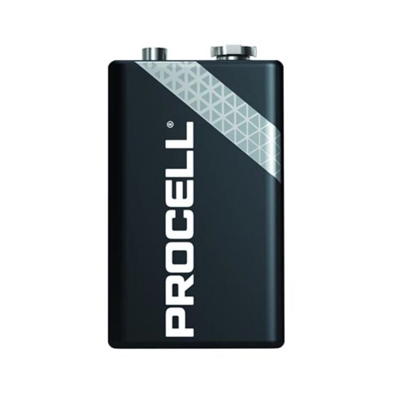 Fplus - Duracell - pile alcaline procell e-bloc 9 V/6LR61 - 10 pcs